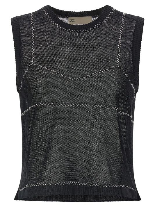 Tory Tory Burch Mesh Top - Image 1