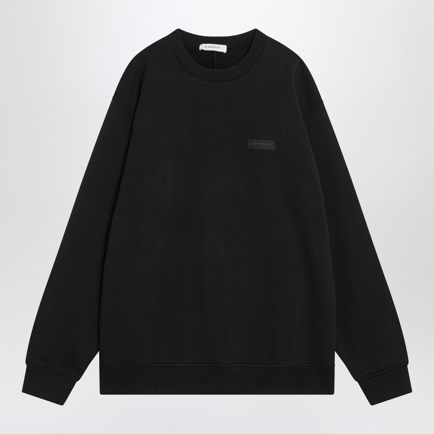 Givenchy Givenchy Black Crew Neck Cotton Sweatshirt - Image 1