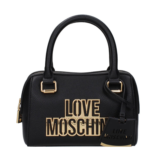 Moschino モスキーノのハンドバッグが大好きな女性ポリウレタンブラック - Image 1