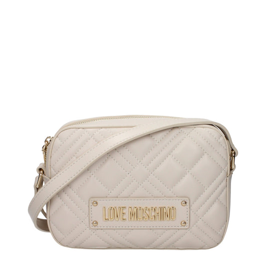Moschino モスキーノのショルダーバッグが大好きな女性ポリウレタンベージュ/アイボリー - Image 1
