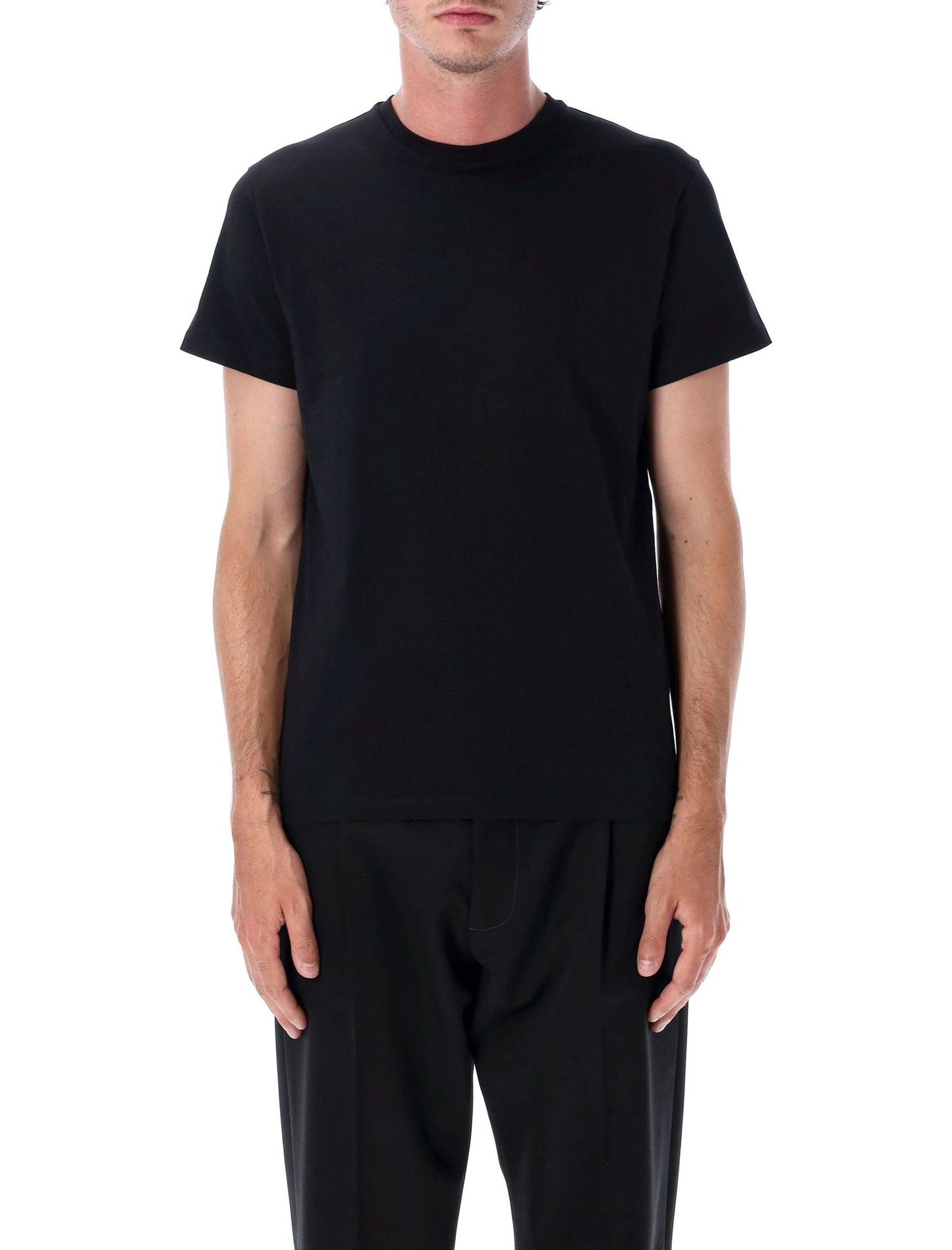 Jil ジルサンダーTシャツとポロスブラック - Image 1