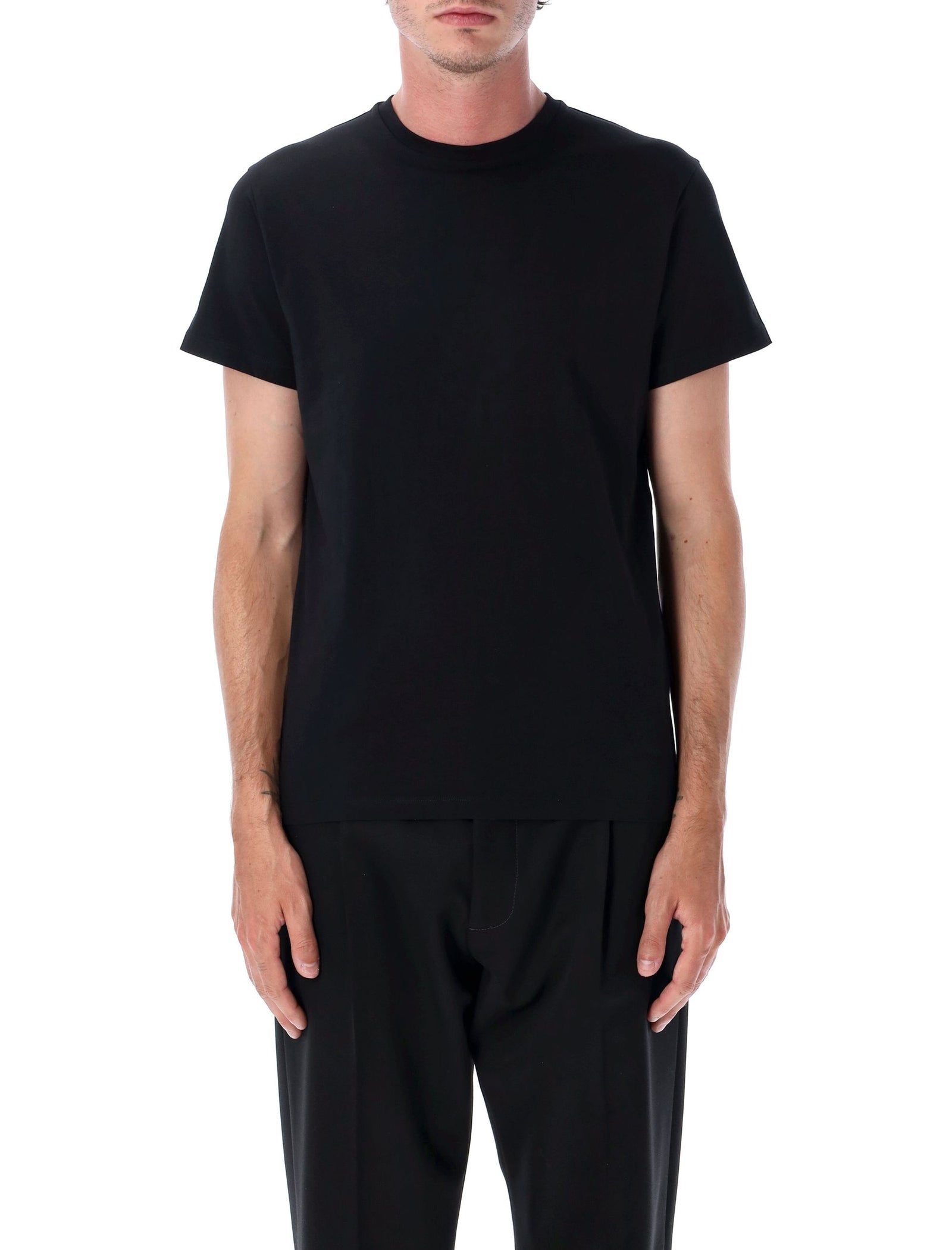 Jil ジルサンダーTシャツとポロスブラック - Image 1