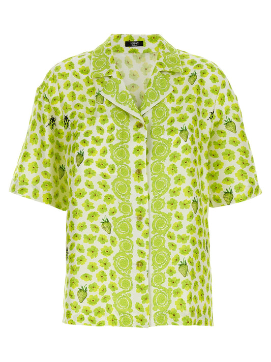 Versace ヴェルサーチ「ストロベリーガーデン」シャツ - Image 1