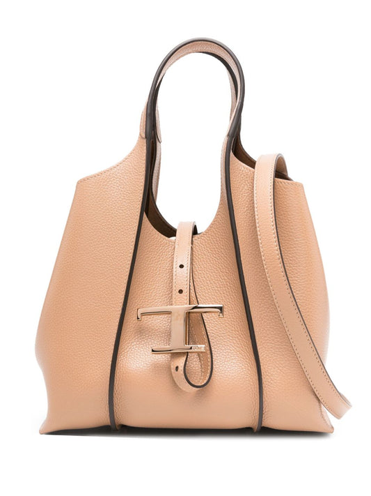 Tods トッド 'S ミニレザーショッピングバッグ - Image 1