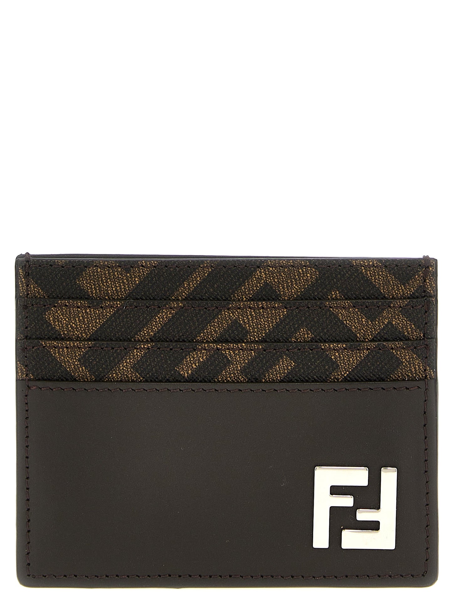 Fendi Fendi 'Squared FF'カードホルダー - Image 1
