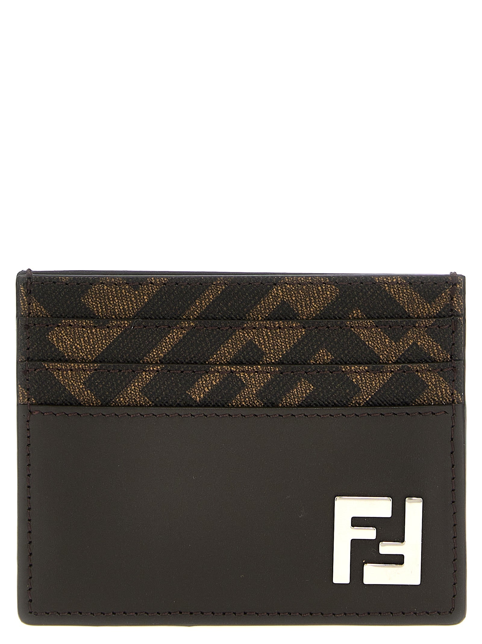 Fendi Fendi 'Squared FF'カードホルダー - Image 1