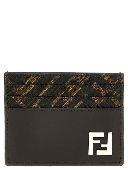 Fendi Fendi 'Squared FF'カードホルダー - Image 1