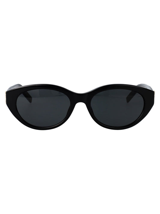 Saint Saint Laurent Round Sunglasses SL M148 001 - Image 1
