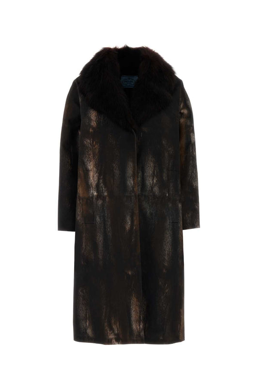 Prada プラダプリントコットンコート - Image 1