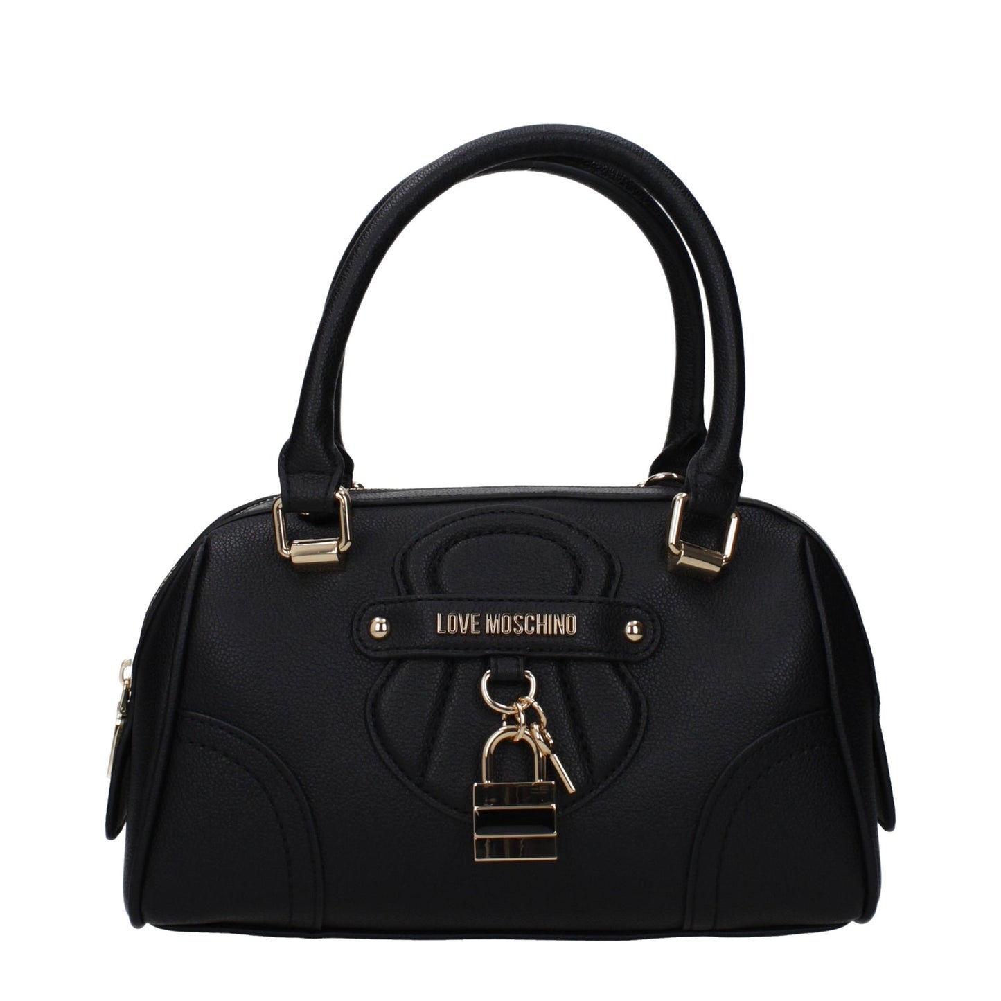 Moschino モスキーノのハンドバッグが大好きな女性ポリウレタンブラック - Image 1