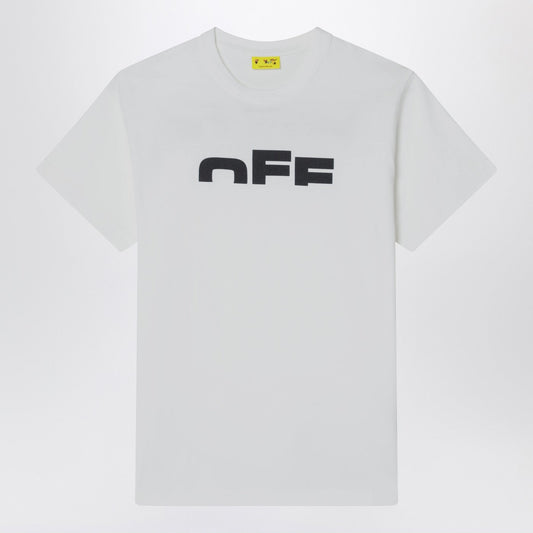 Off Off White™ ザ タイプ ロゴ T シャツ ホワイト/ブラック - Image 1