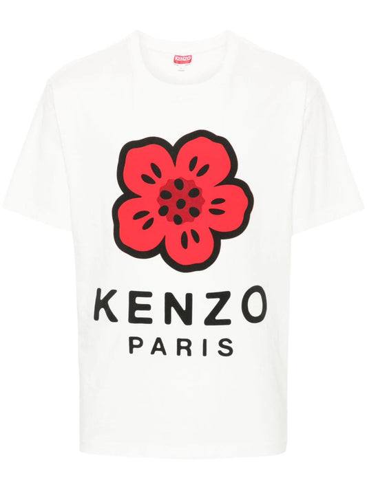 Kenzo ケンツォボークフラワーTシャツ - Image 1