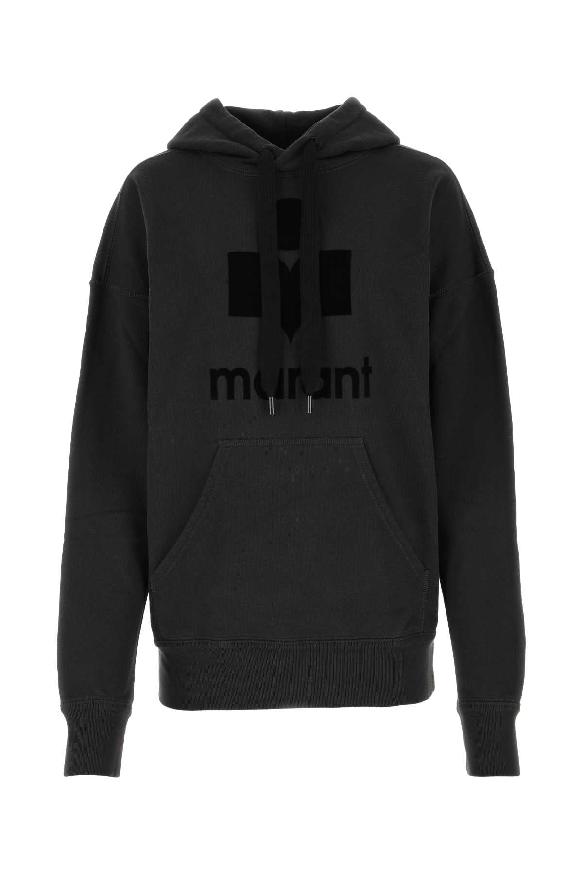 Marant イザベル・マラン・エトワイル・ブラックコットン・ブレンド・マンセル・スウェットシャツ - Image 1