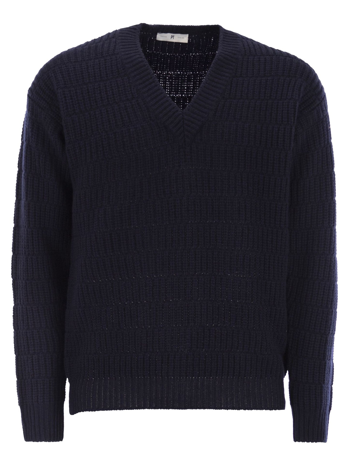 Pt Pt Torino ウール セーター V ネック - Image 1