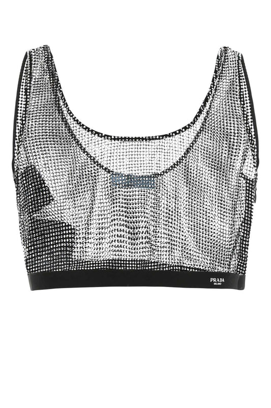 Prada プラダ装飾ポリエステルブレンドトップ - Image 1
