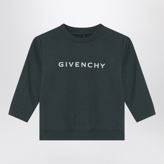 Givenchy ロゴ付きのGivenchy Dark Greenスウェットシャツ - Image 1
