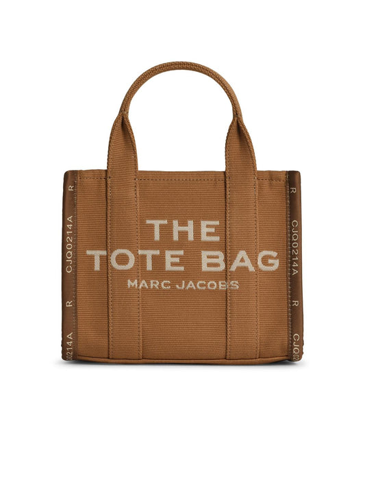Marc Marc Jacobs（） 'Small Tote'茶色の綿袋 - Image 1