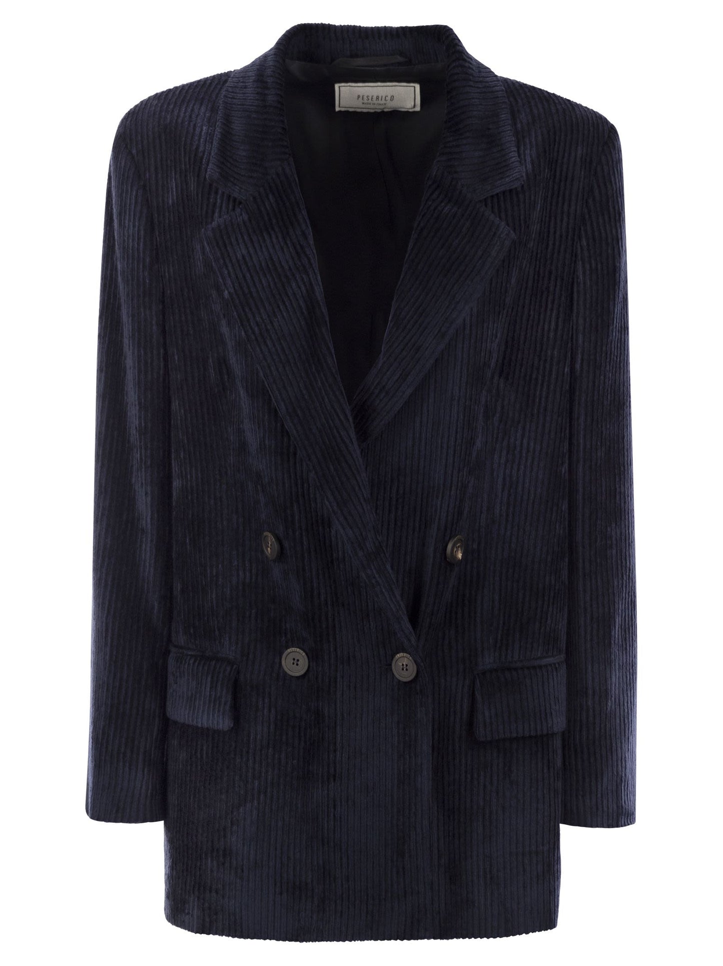 Peserico Peserico Velvet Double Breched Blazer - Image 1