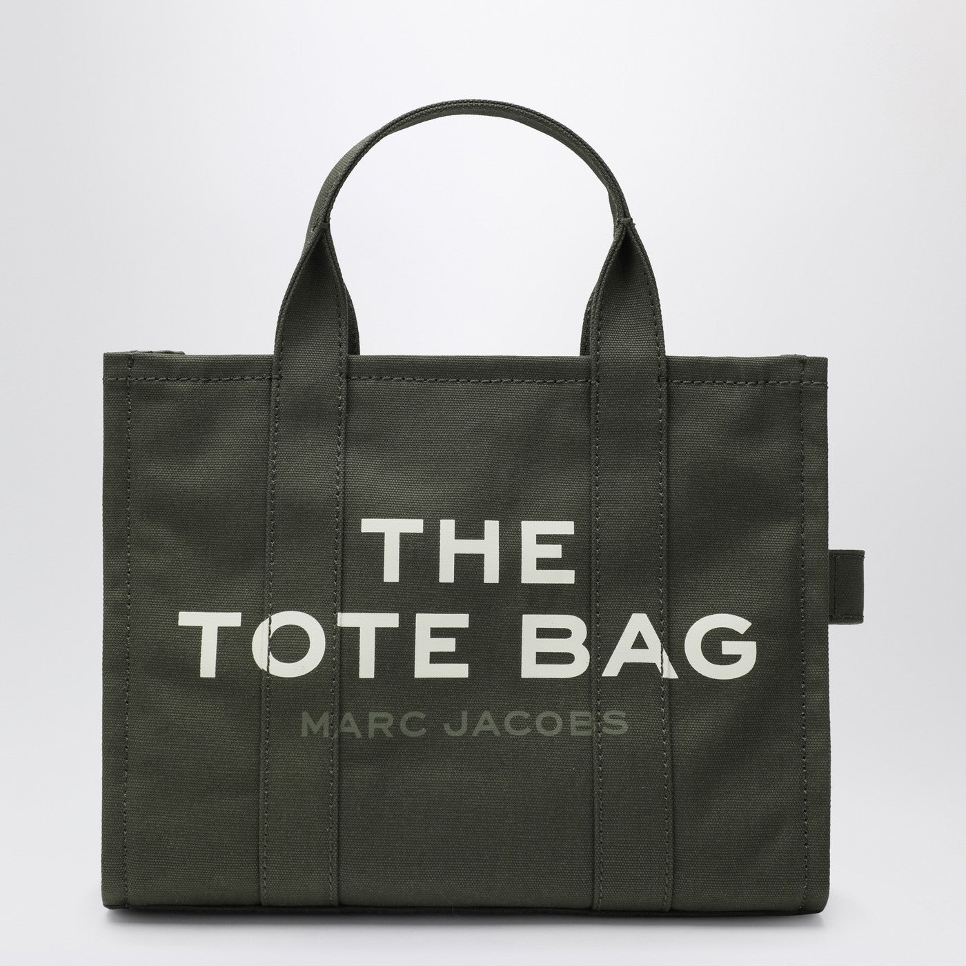 Marc マークジェイコブスミディアムフォレストグリーンキャンバストートバッグ - Image 1