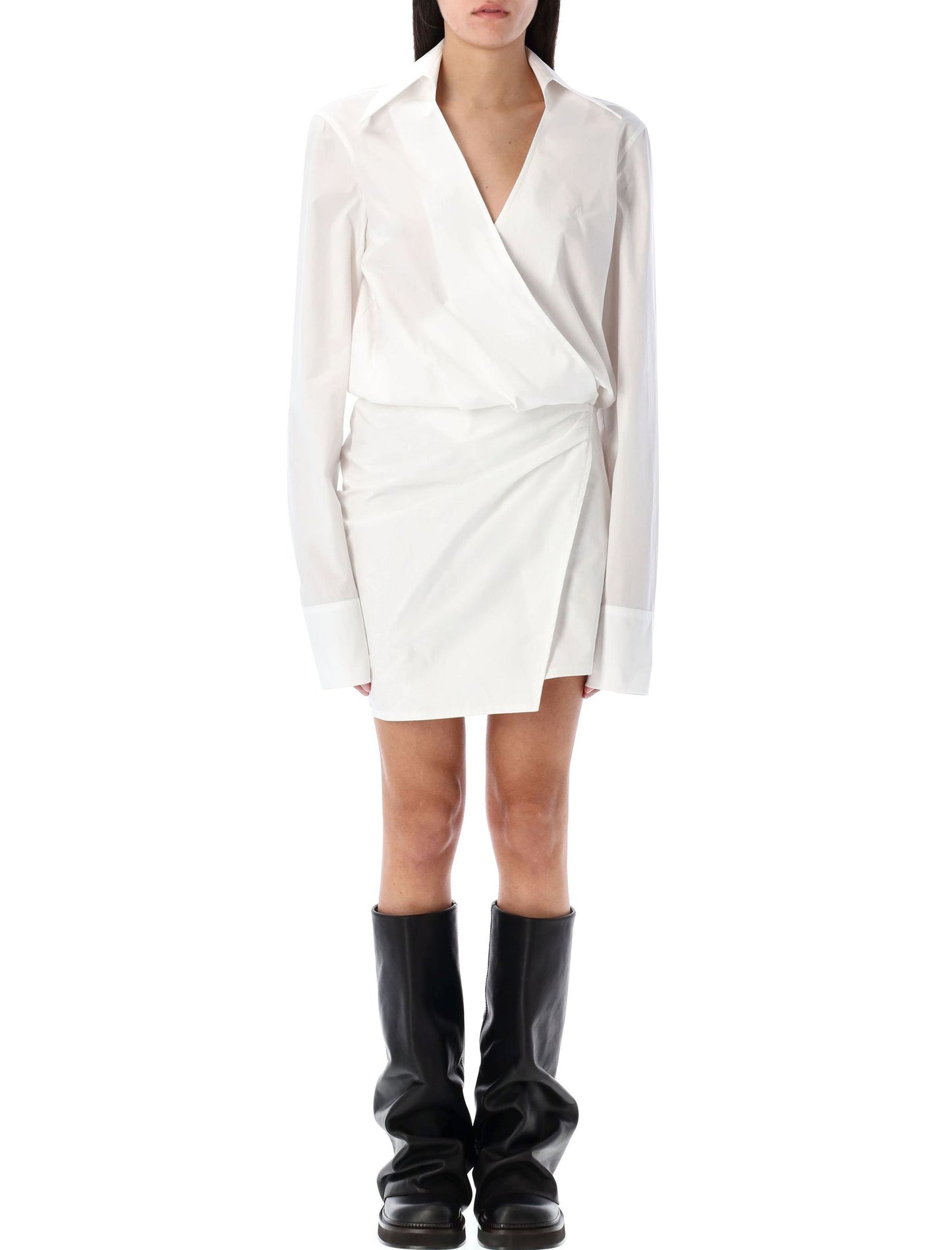 The Atticoは白いドレスを着ています - Image 1