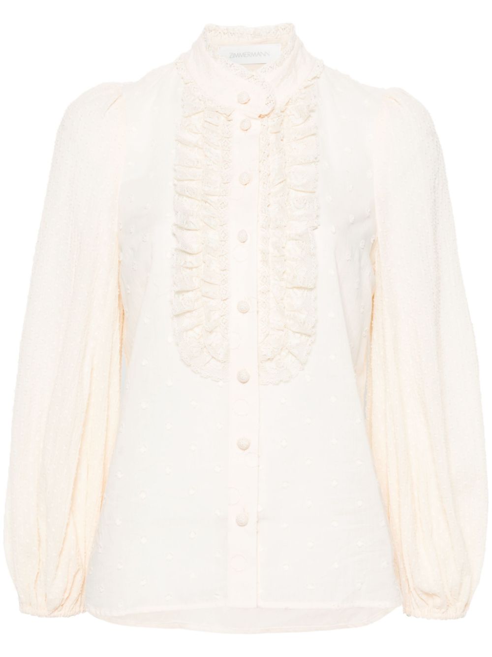 Zimmermann Zimmermann Cotton Blouse - Image 1