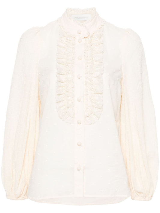 Zimmermann Zimmermann Cotton Blouse - Image 1