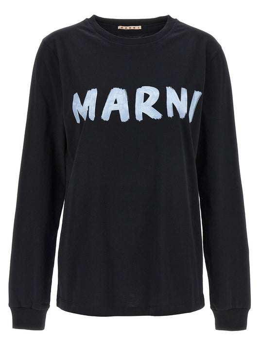 Marni MarniロゴプリントTシャツ - Image 1
