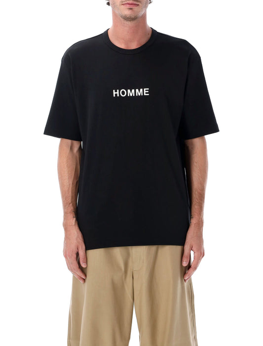 Comme Comme Des Garcons Homme Tシャツとポロスブラック - Image 1