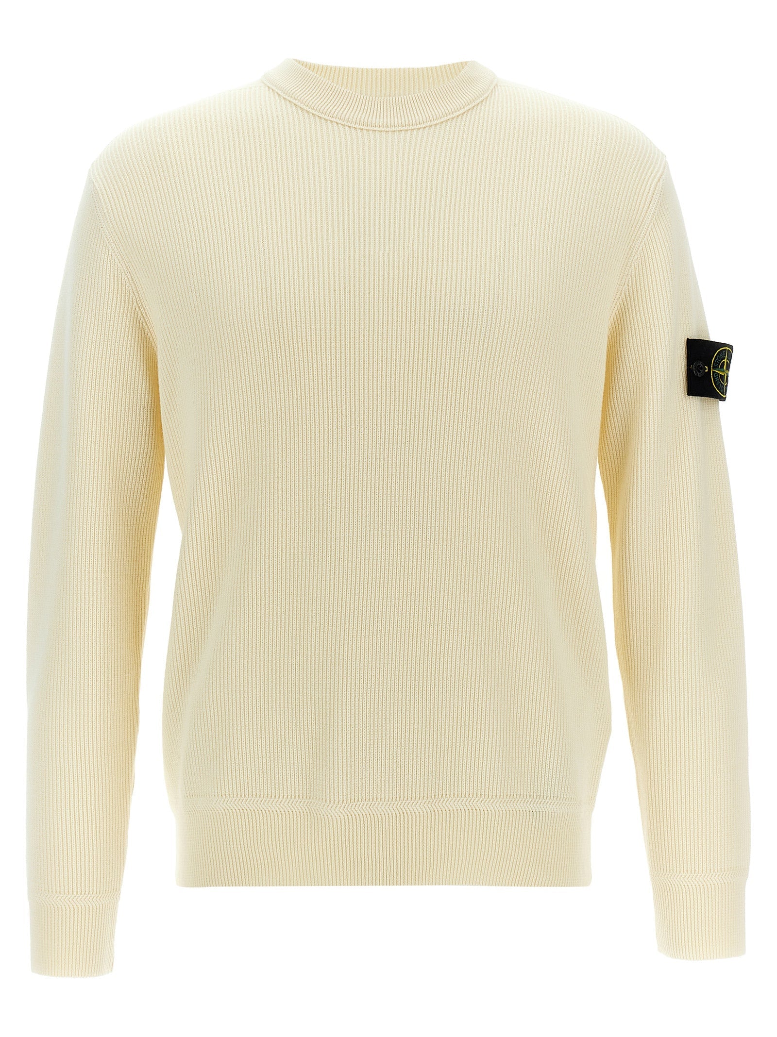 Stone Stone Island Ribbed Wool Sweater - Image 1