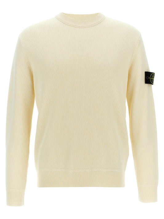 Stone Stone Island Ribbed Wool Sweater - Image 1