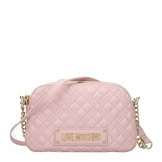 Moschino モスキーノのショルダーバッグが大好き女性ポリウレタンピンク /ピンクキプリア - Image 1