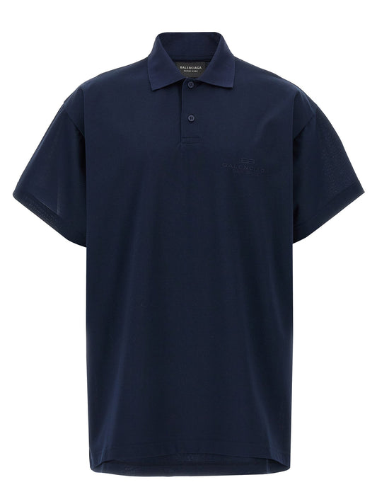 Balenciaga バレンシアガ 刺繍ポロシャツ - Image 1