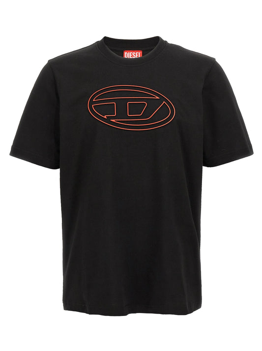 Diesel ディーゼル 'T調整bigoval' Tシャツ - Image 1