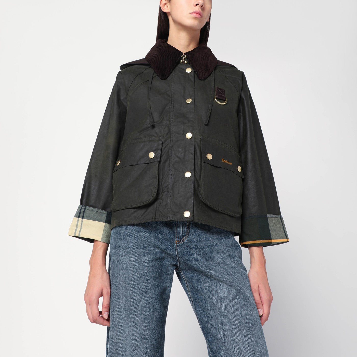 Barbour Barbour Fern/Ancient Reighton Spey Waxed Jacket - Image 1