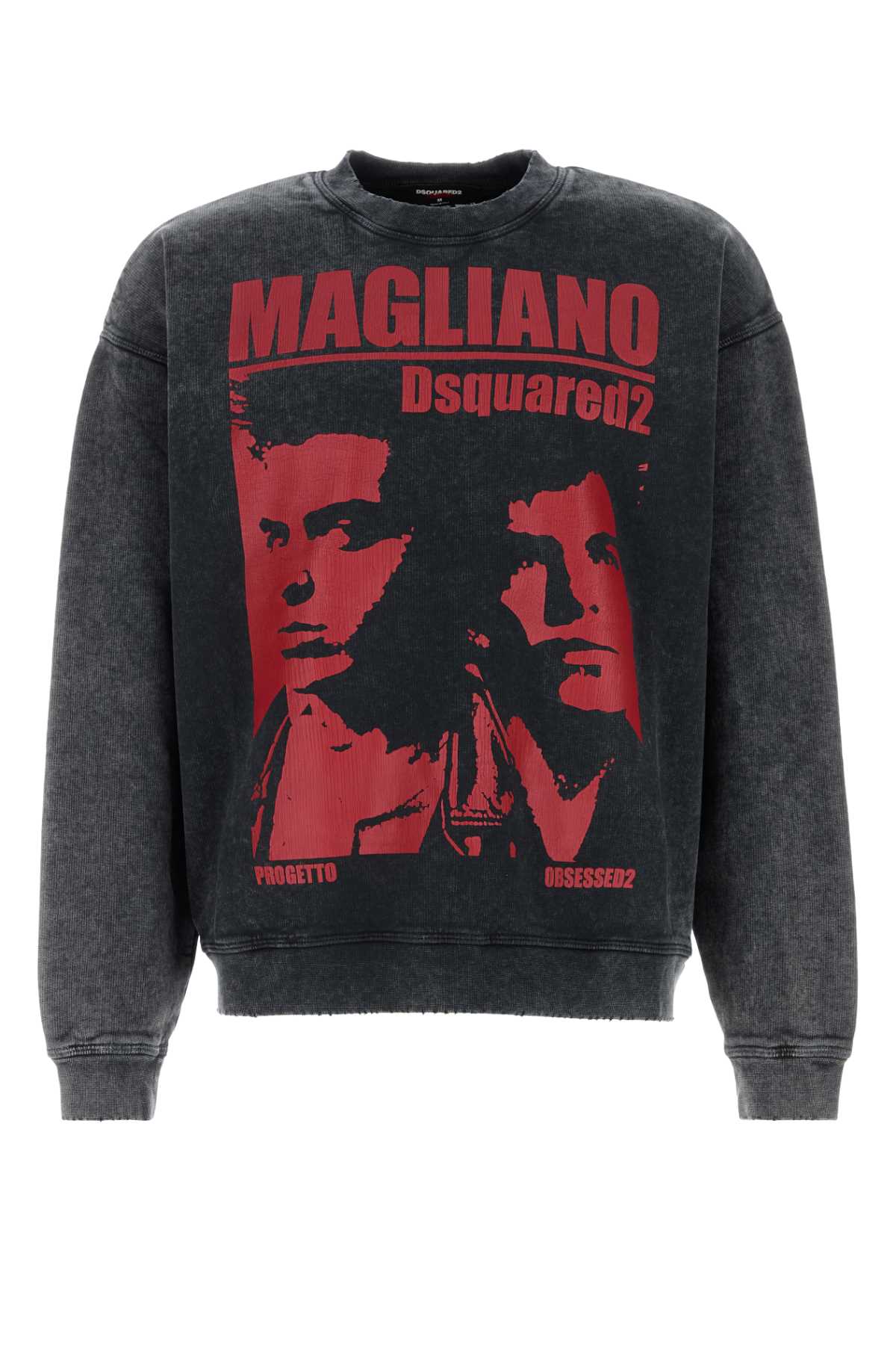 Dsquared2 Dsquared2 スレーテッド コットン Dsquared X Magliano スウェットシャツ - Image 1