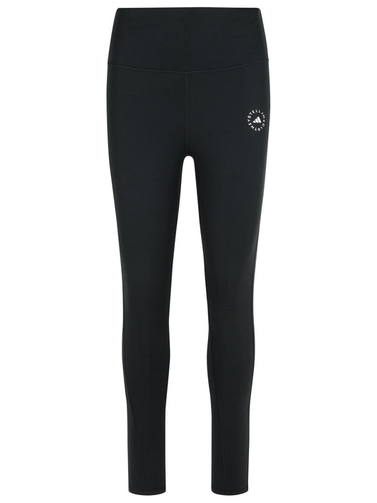 Stella Stella McCartneyトレーニングレギンスによるアディダスブラックポリエステルブレンドのレギンス - Image 1