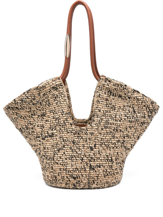 Zimmermann Zimmermann Goldentime Medium Rafia Tote - Image 1