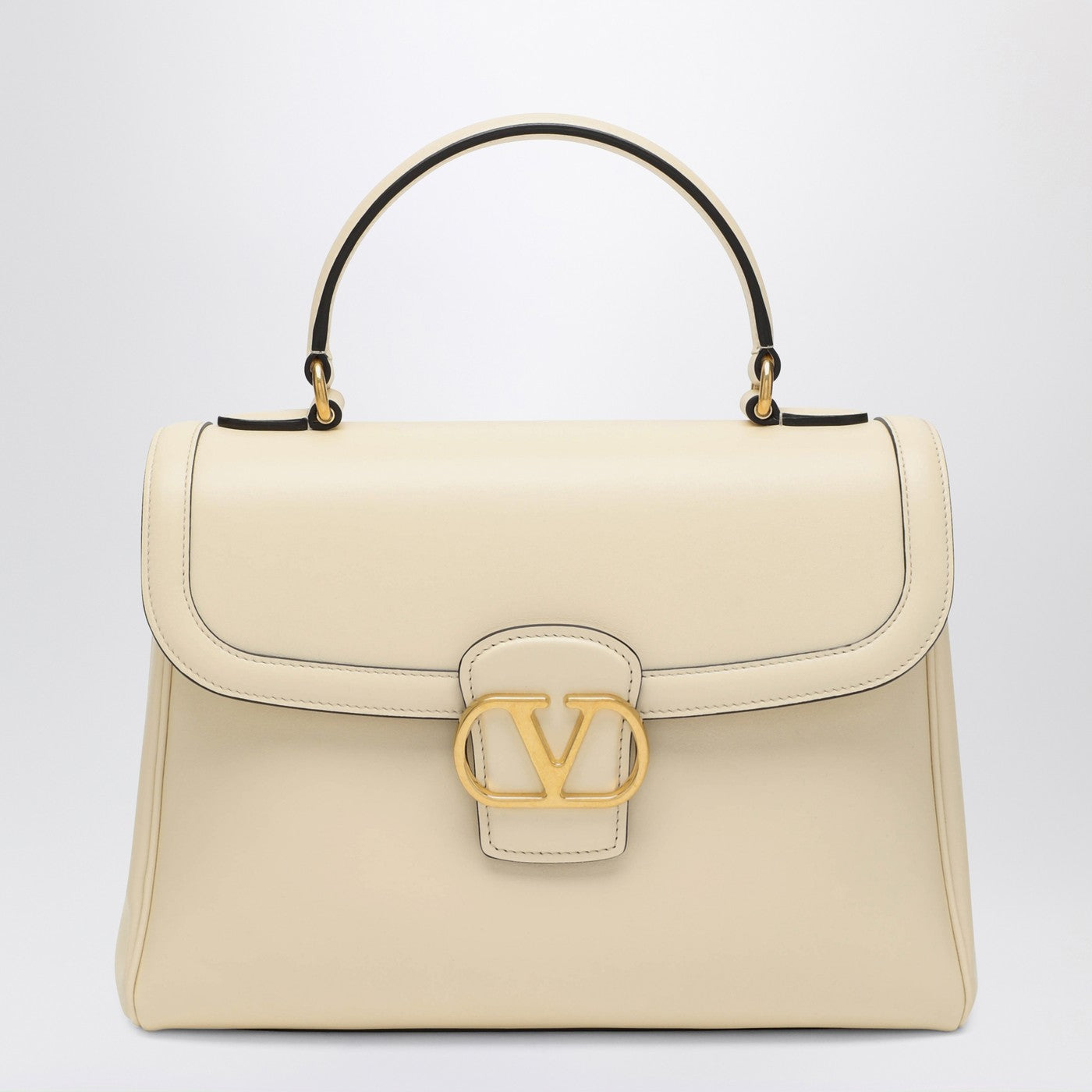 Valentino バター色のバレンティーノガラヴァニラージ9トルのショルダーバッグ - Image 1