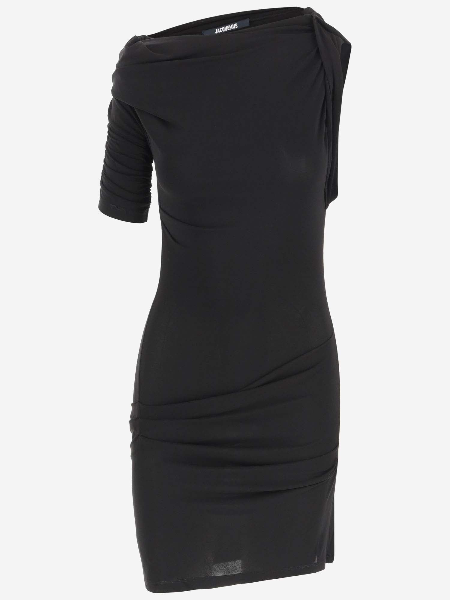 Jacquemus Jacquemus La Mini Robe Drapeado - Image 1