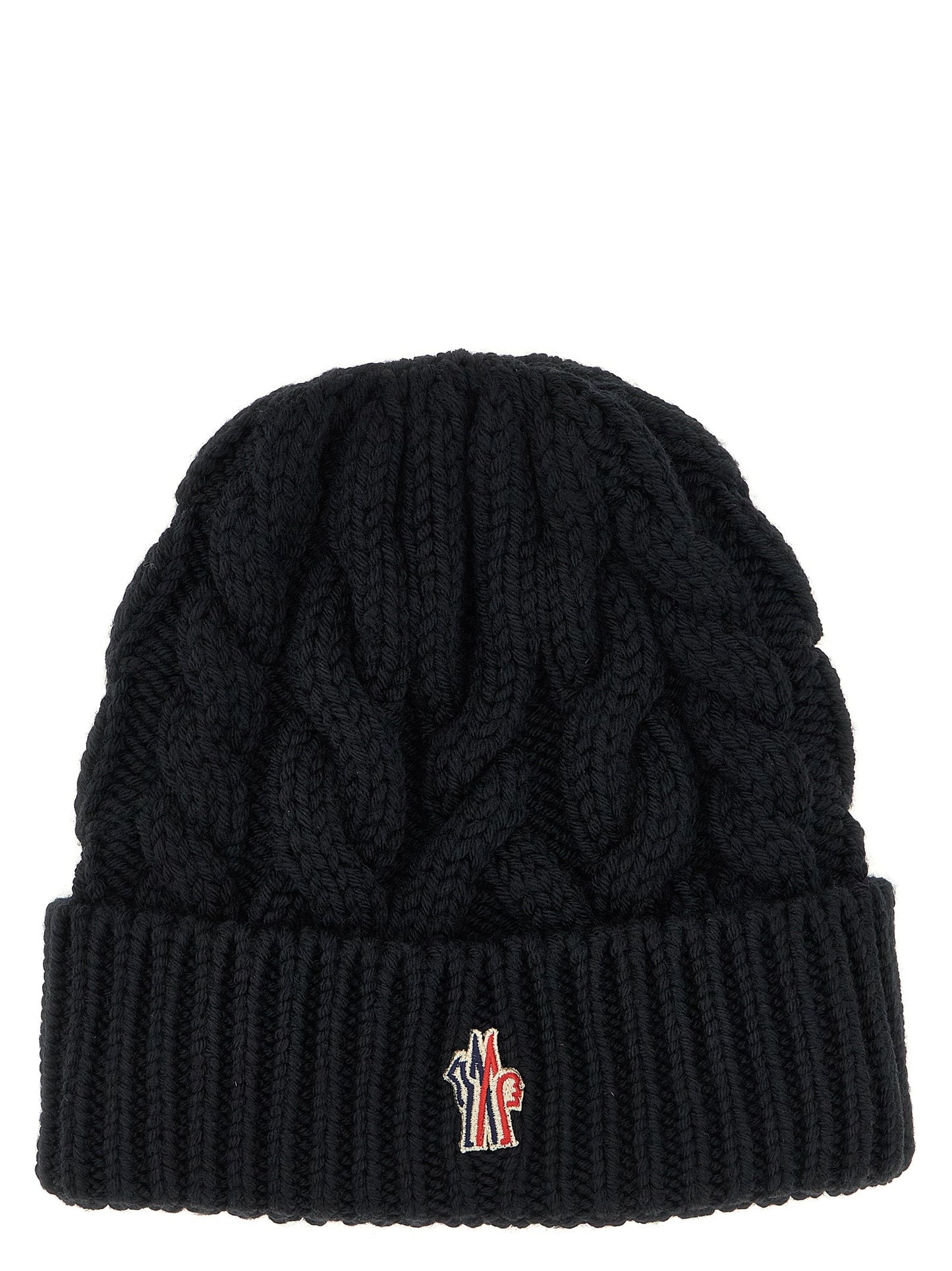 Moncler モンクレールグレノブル編組ウールビーニー - Image 1