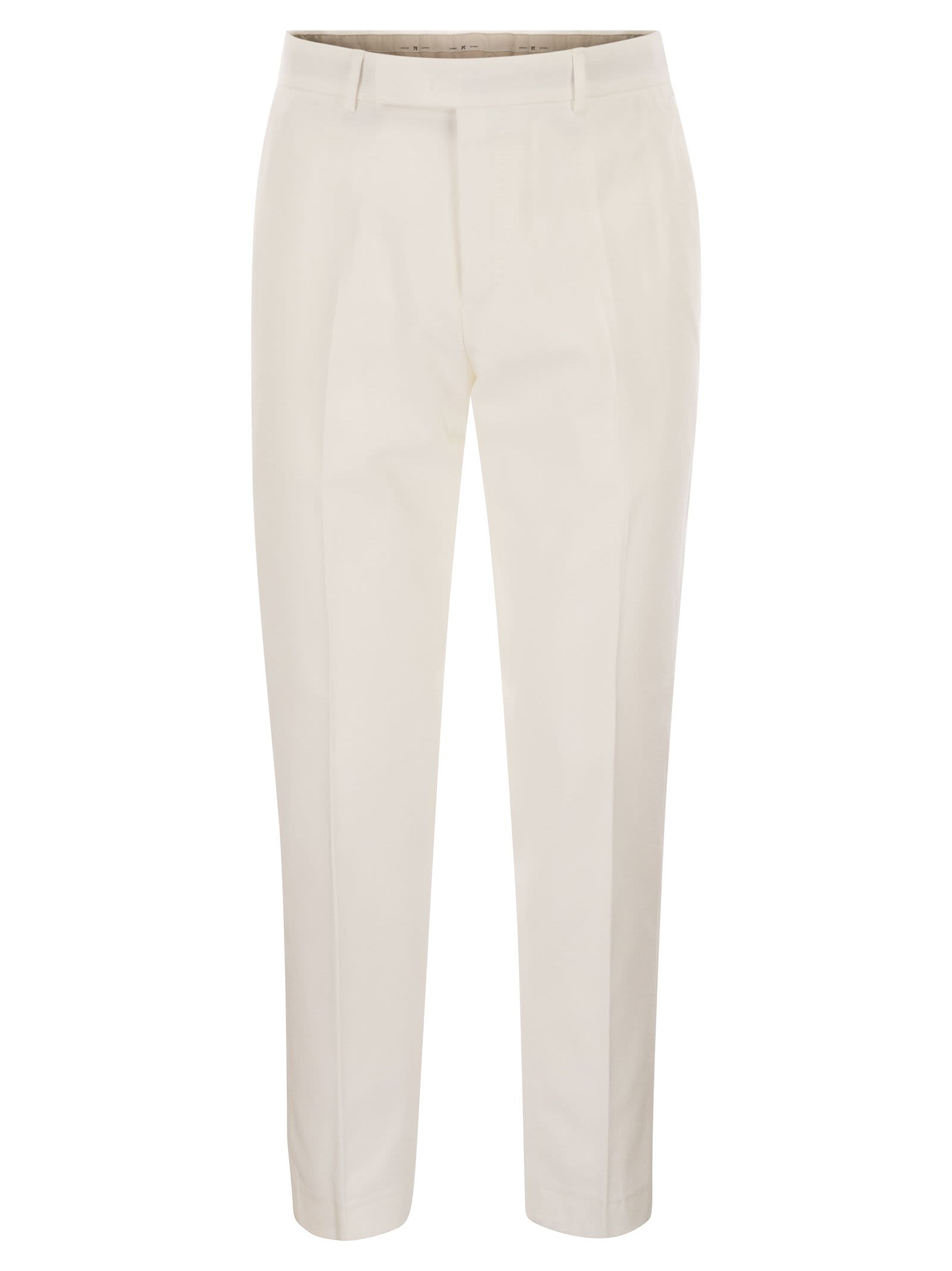 Pt Pt Torino Rebel コットン トラウザーズ - Image 1