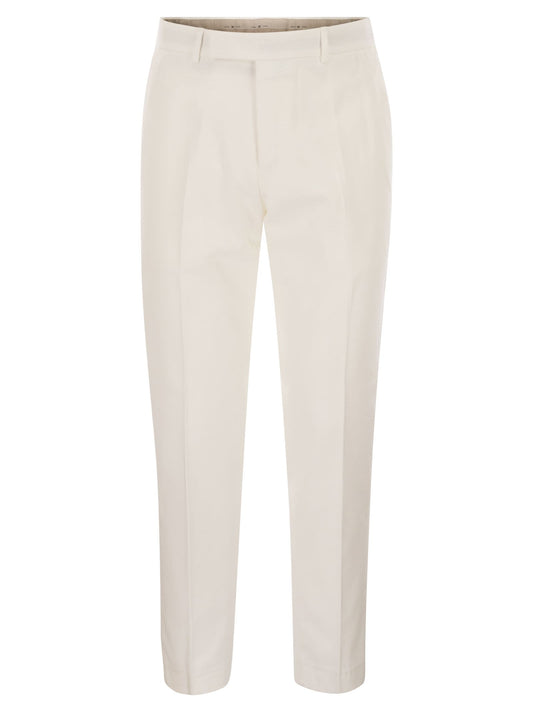 Pt Pt Torino Rebel コットン トラウザーズ - Image 1