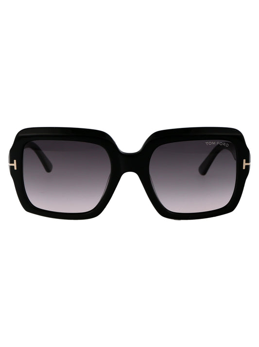 Tom Tom Ford Squared Sunglasses FT1082 01 B - Image 1