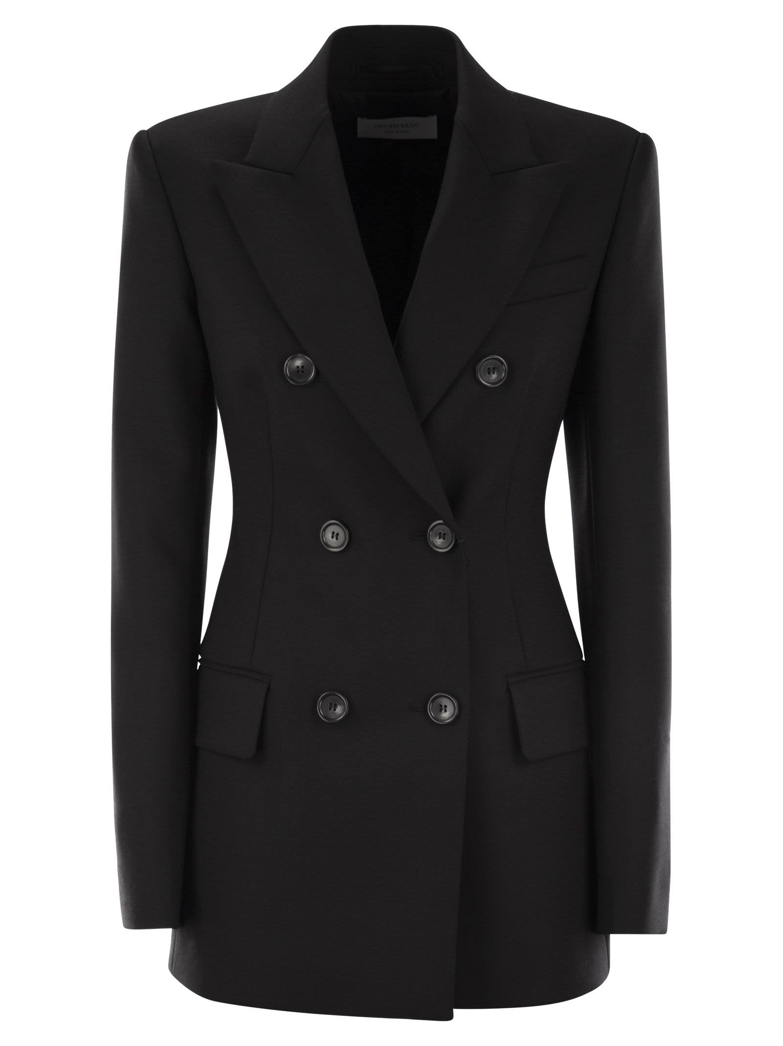 Sportmax SportMaxストレッチウールフィットブレザー - Image 1