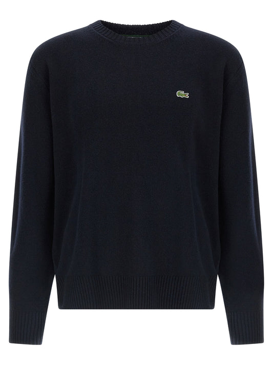 Lacoste ラコステ ロゴ パッチ セーター - Image 1