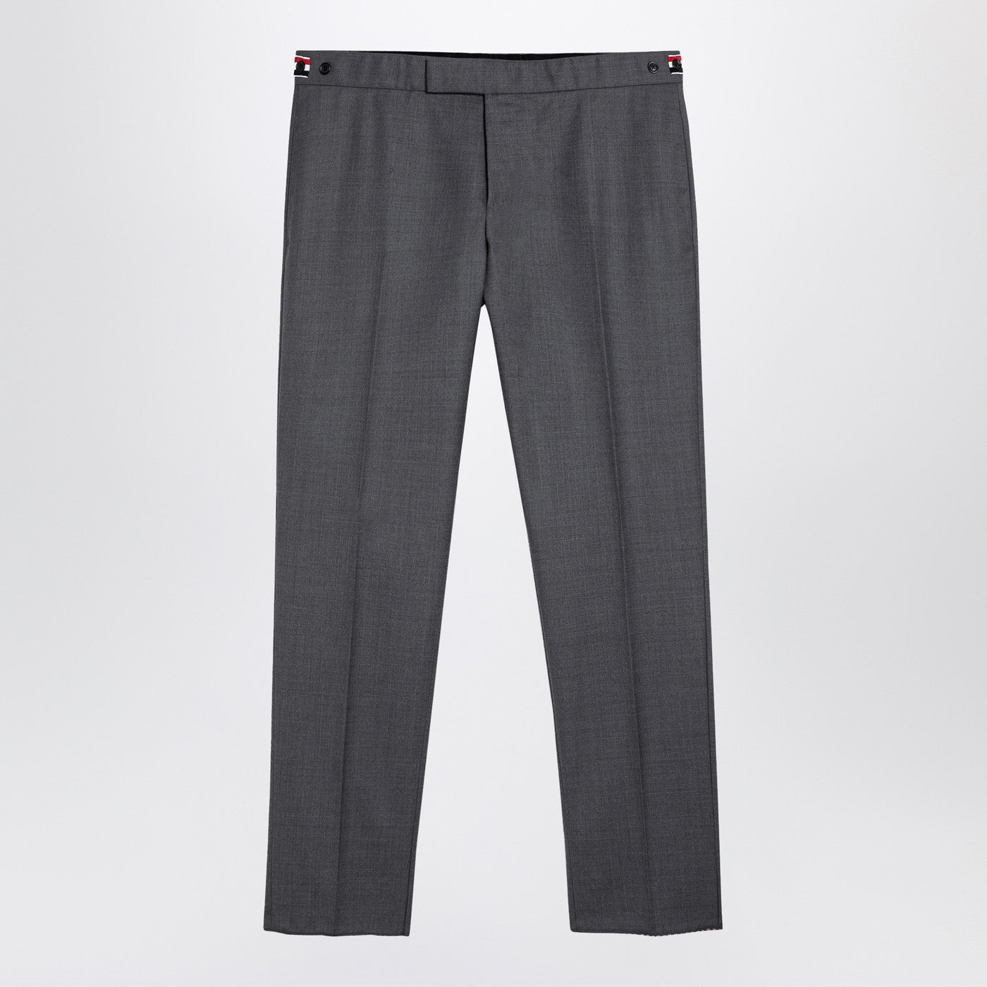 Thom Thom Browne Grey Wool Trousers - Image 1
