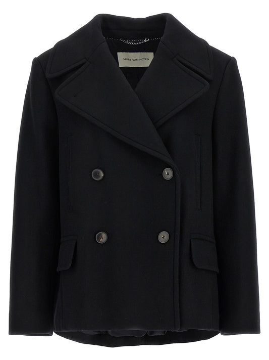 Monot Dries Van Noten 'Vafel' Coat - Image 1