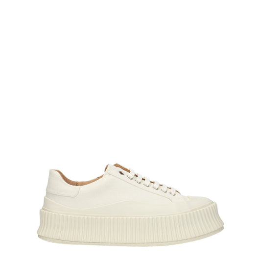 Jil Jil Sander Sneakers Women Fabric White/White Cloud - Image 1
