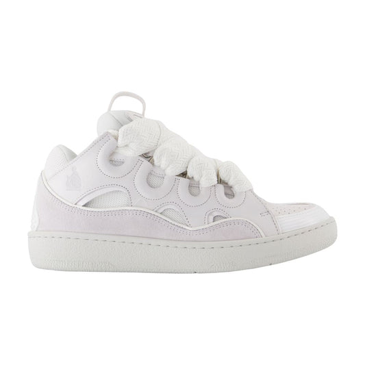 Lanvin 縁石スニーカーランバン合成白 - Image 1