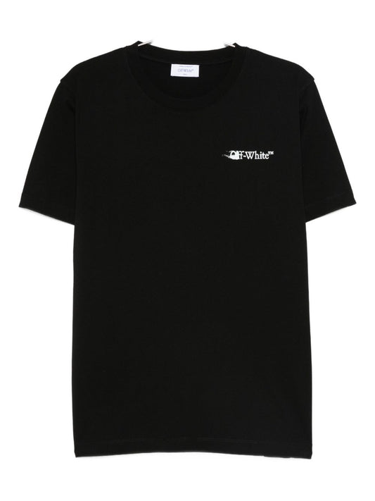 Off Off White Ink Arrow Cotton T Shirt - Image 1
